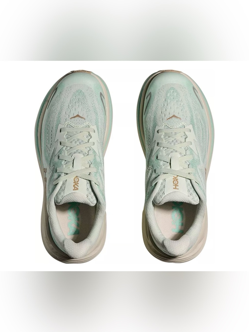 HOKA Clifton 10s in Deep Teal/Gold
*FITS A WOMENS SIZE 6* - Picture 2 of 4